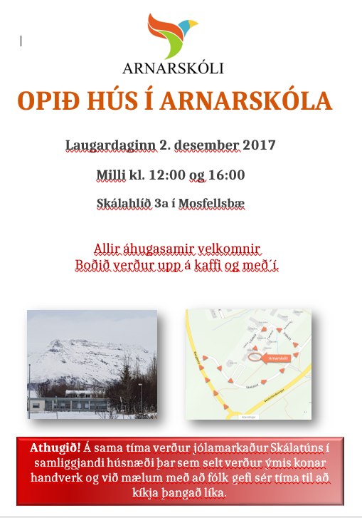 Opið hús 2. desember